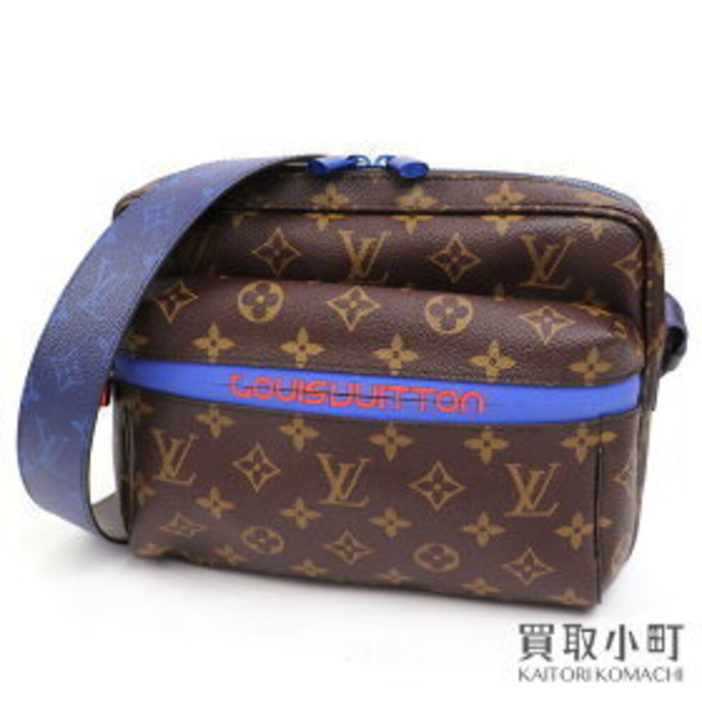 Louis Vuitton Messenger Taiga Kim Jones Crossbody Bag Multicolor LV